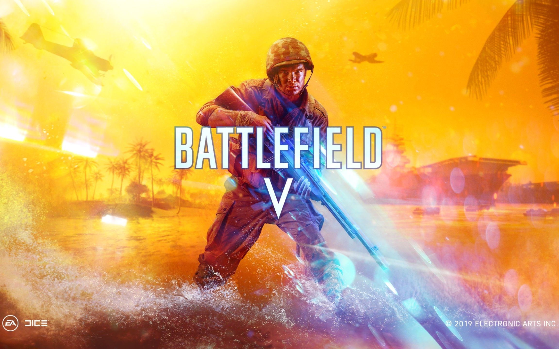 《战地5》（Battlefield V）是一款由EA DICE制作，EA发行的第一人称射击游戏，为《战地》的正统续作，